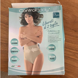 Liberati di 1 Taglie Controlbody Invisible Plus Made in Italy Nude Size S/M